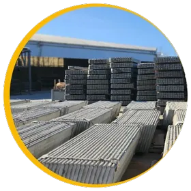 placas de hormigón